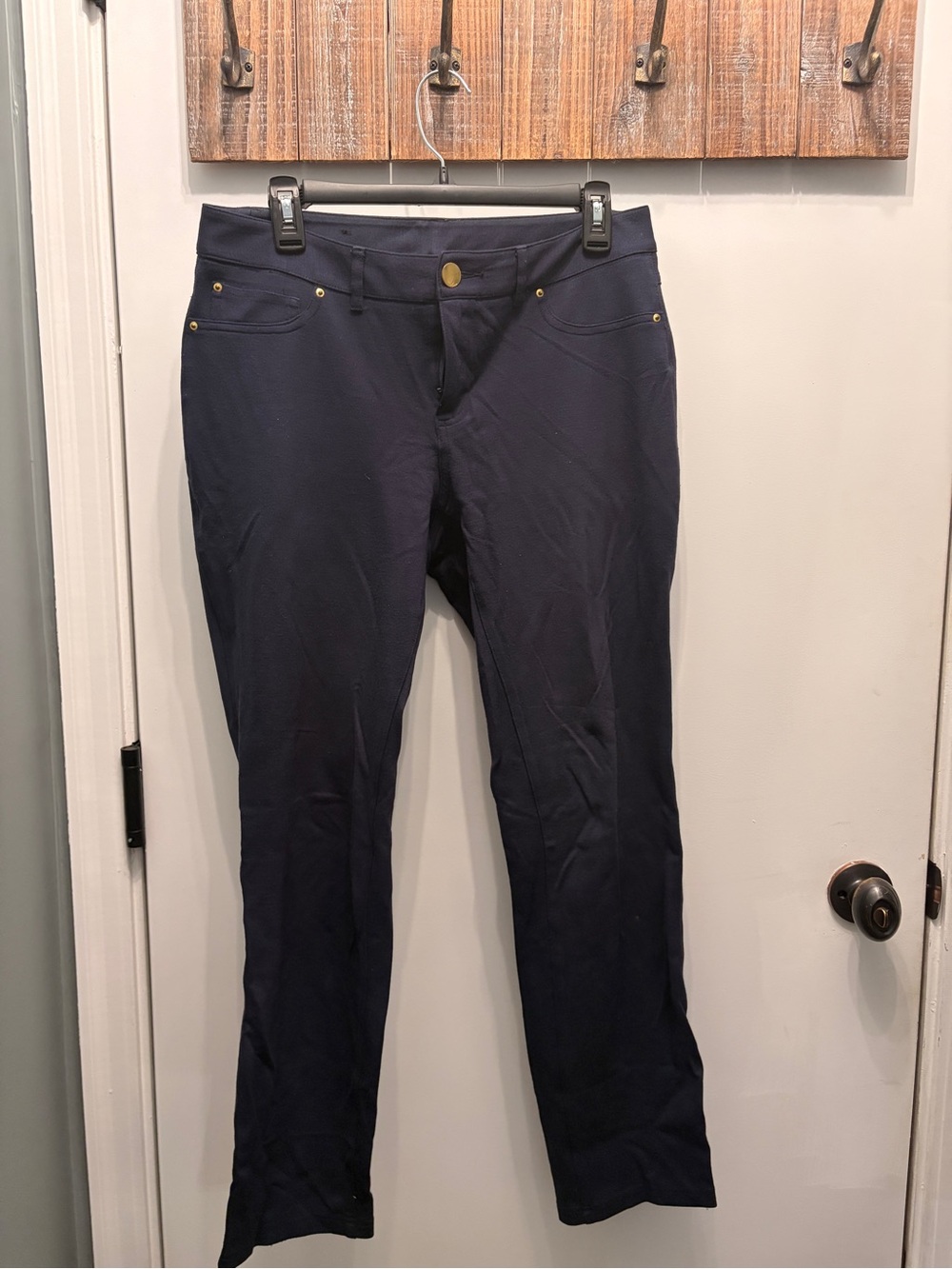 INC International Concepts Navy Straight Leg Pants